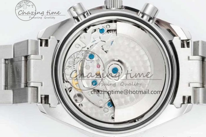 0320 Speedmaster Racing Master SS HKF Best Edition Black Dial on SS Bracelet A Versatile 7810